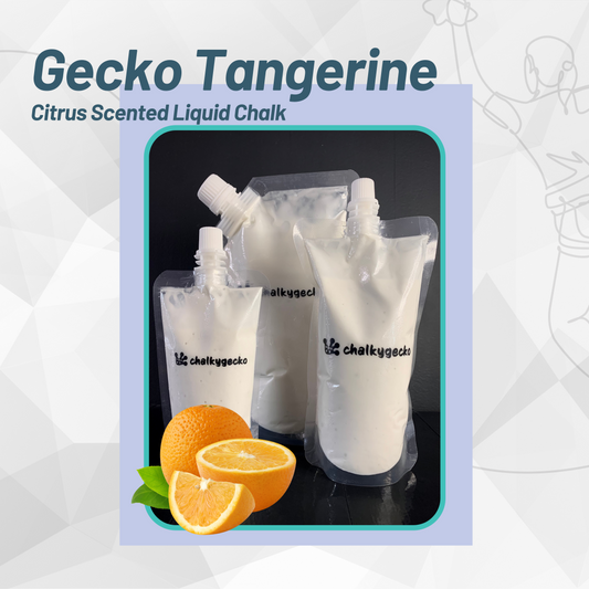 gecko Tangerine - Citrus Scented Liquid Chalk